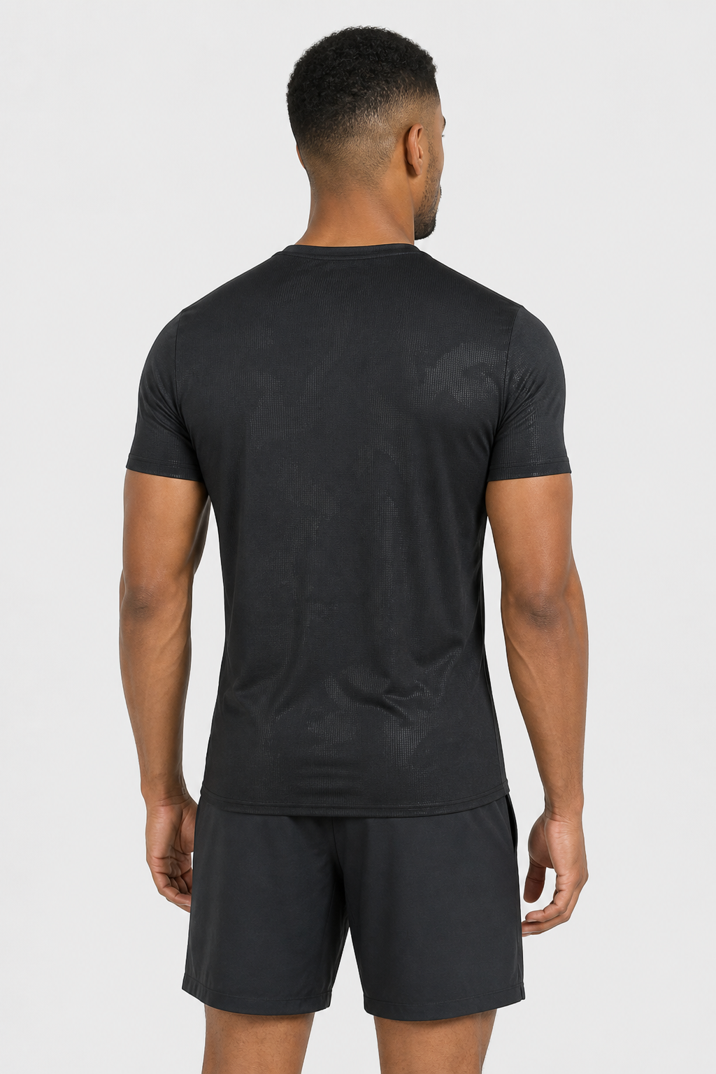 THE ACTIVE CAMO T-SHIRT BLACK