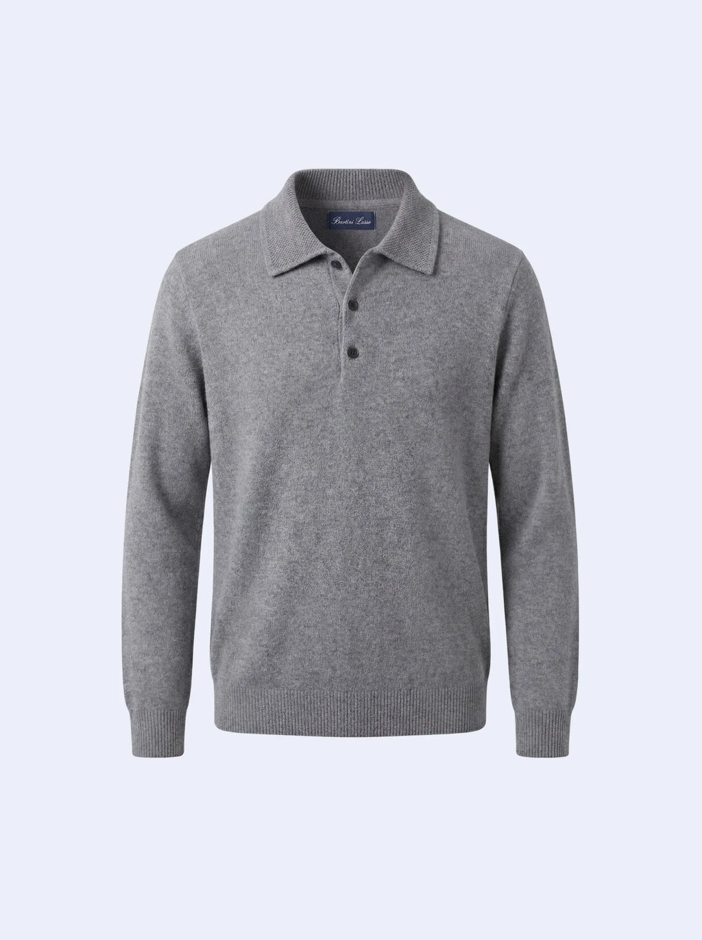 Cashmere Polo Grey
