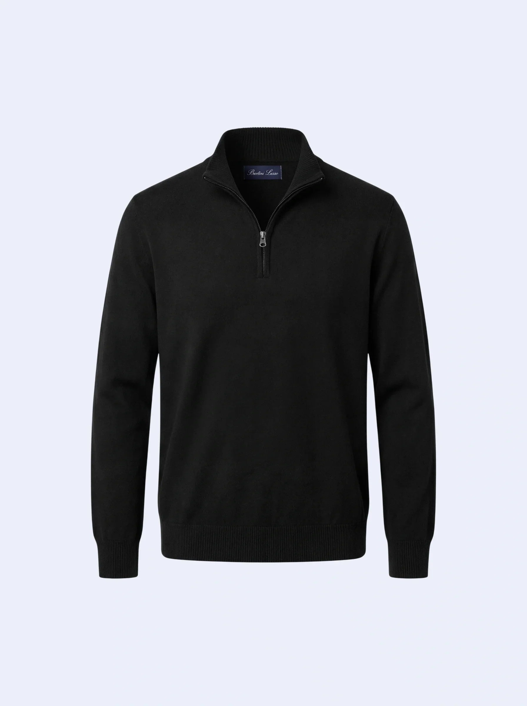 Classic Half-Zip Black