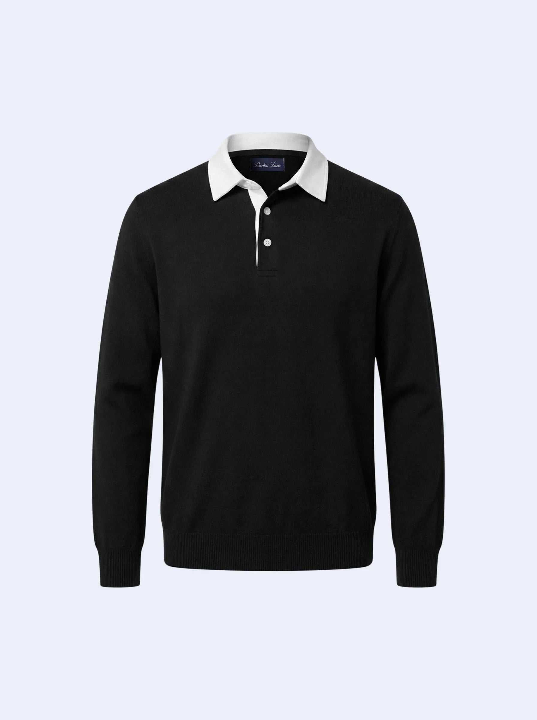 Polo Knit Black
