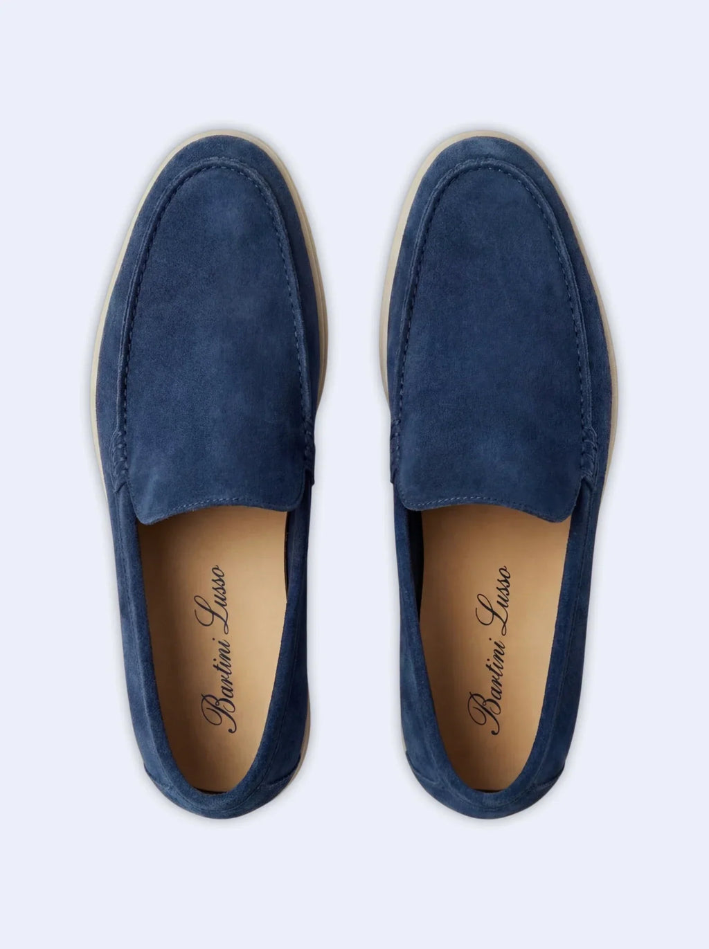 Navy Savile Loafers